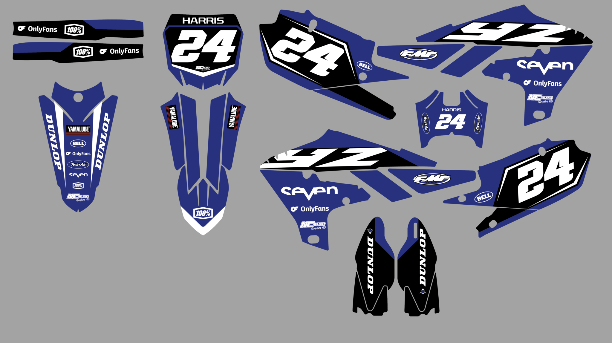 yz250f graphics kit print preview