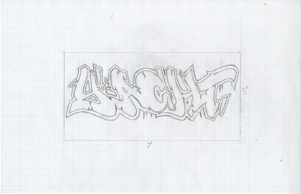 graffiti project sketch